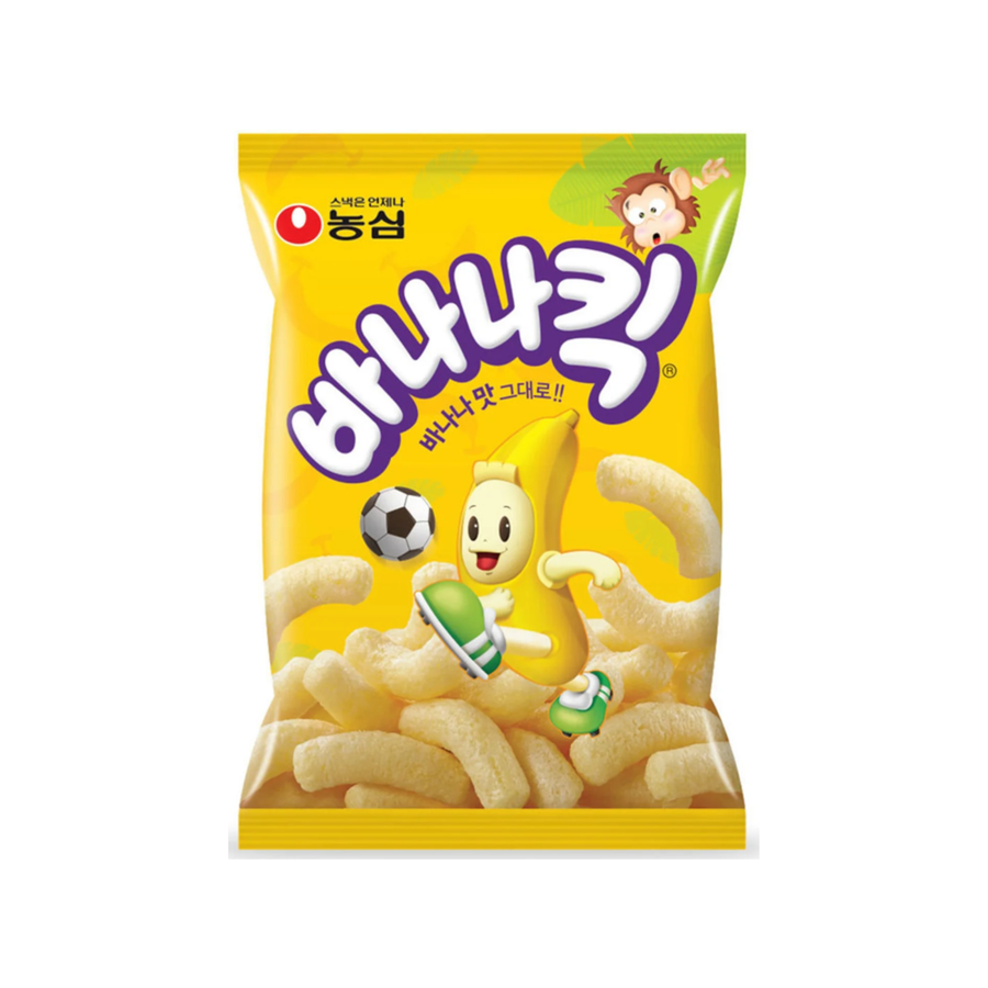 snack coréen à la banane "banana kick"