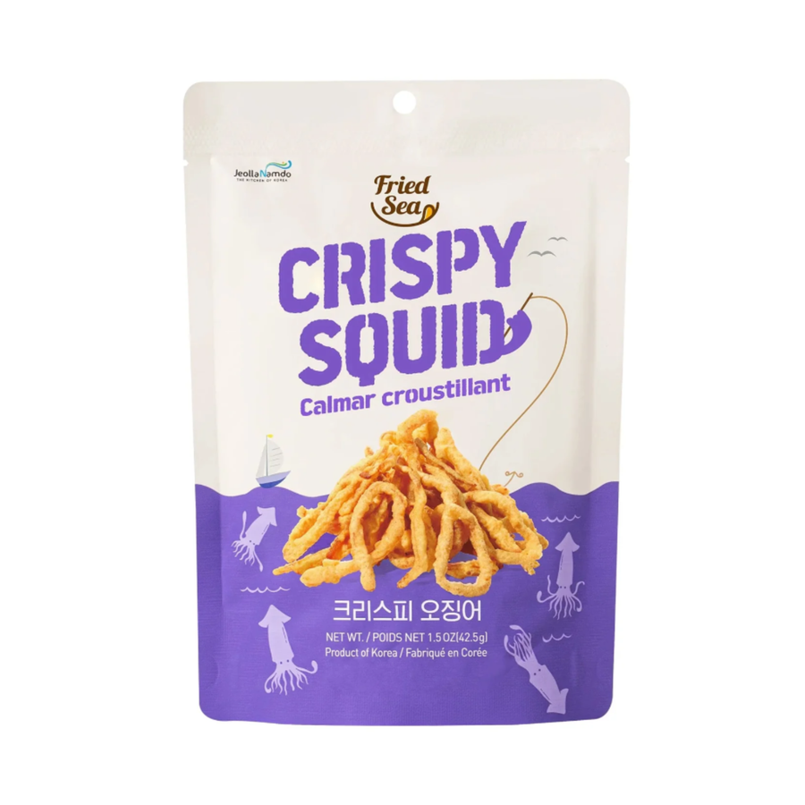 Calmar Croustillant – Snack coréen au calmar 42,5 g