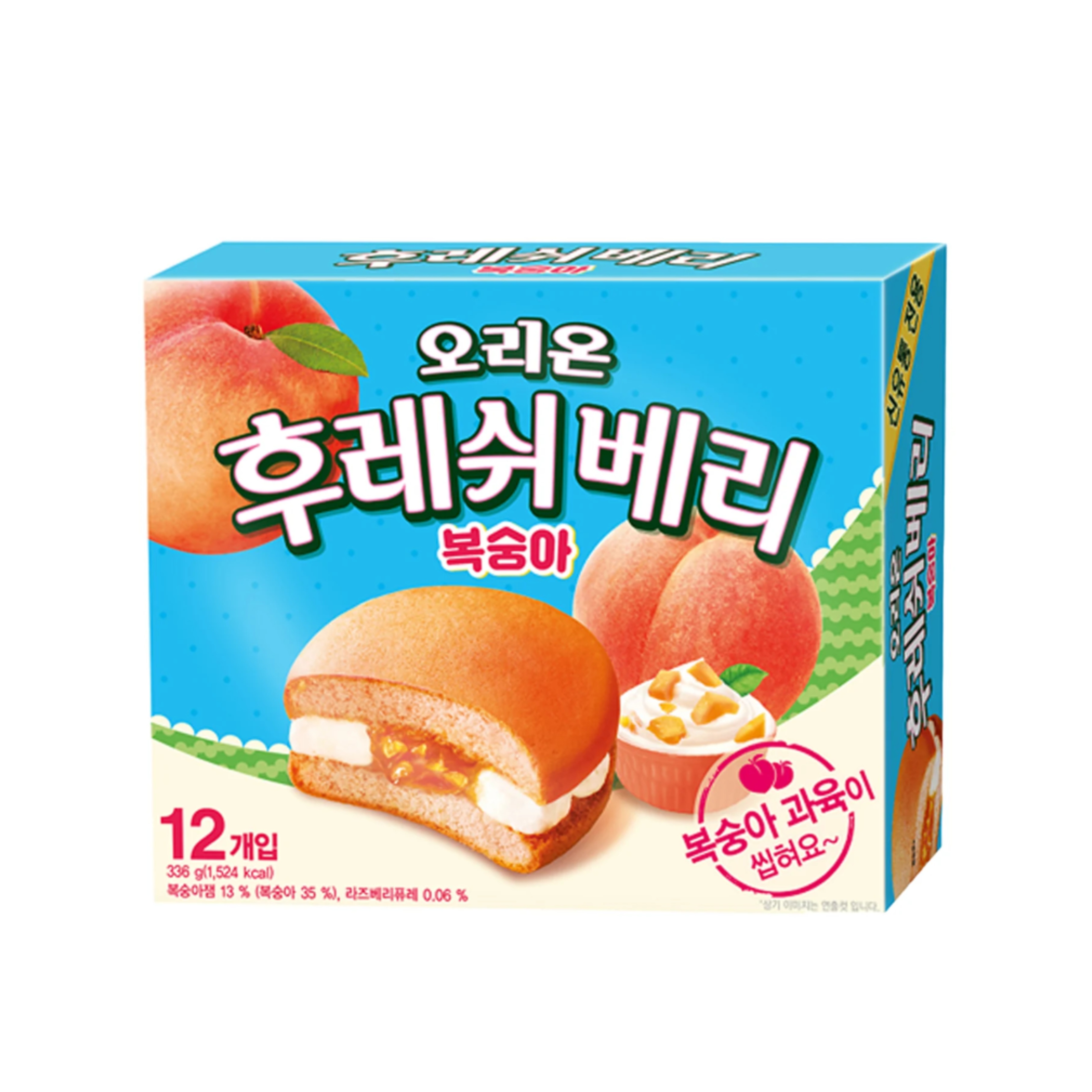 GÂTEAU À LA PÊCHE FRESH BERRY - 336 g